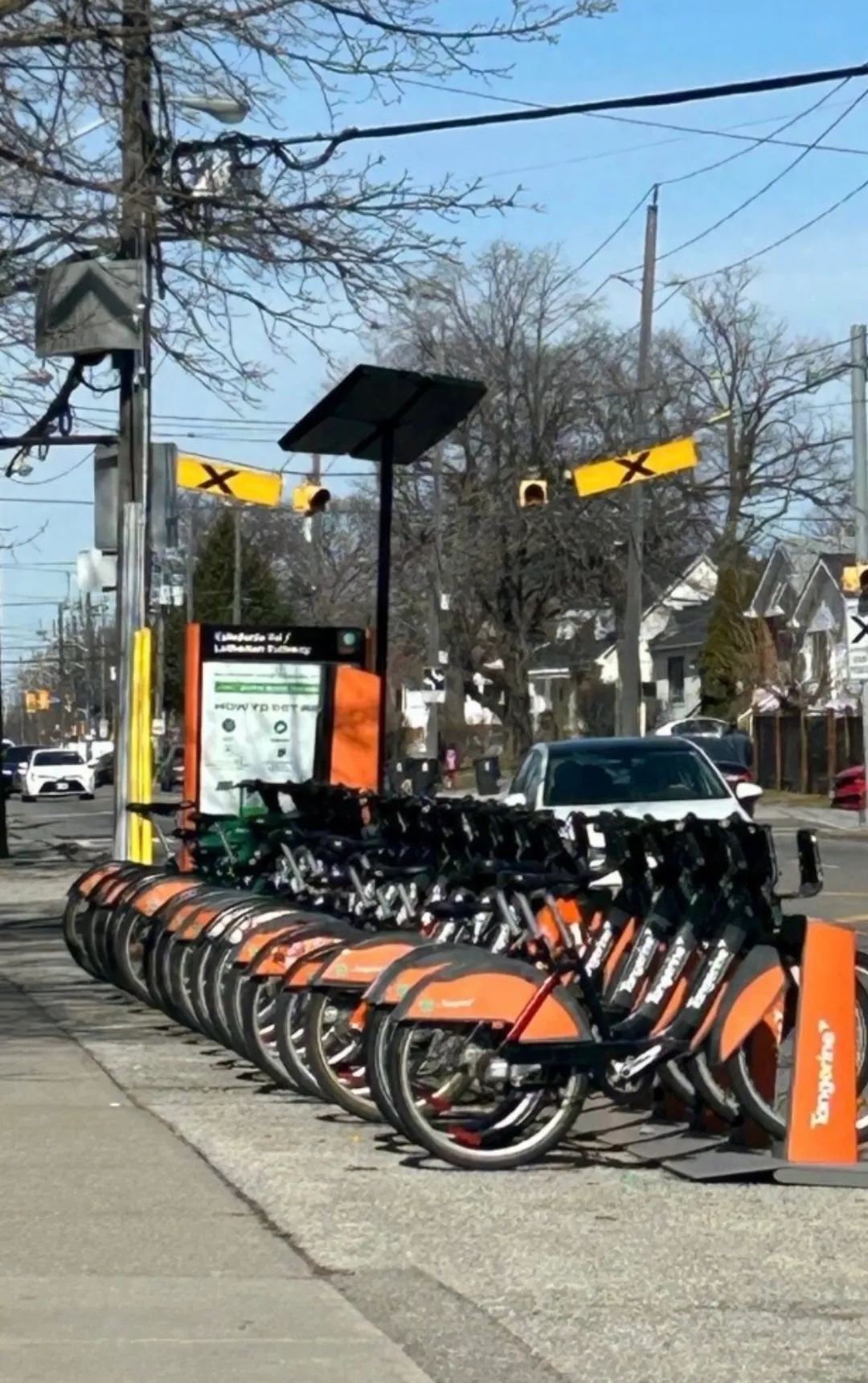 Photo of bikes outside